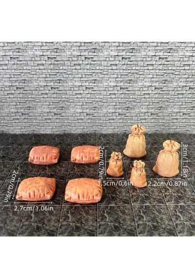 Dörtlü Mini Çuval Silikon Kalıp S918