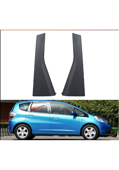 Honda Jazz Arka Kapı Direk Dış Kaplama Bakaliti -