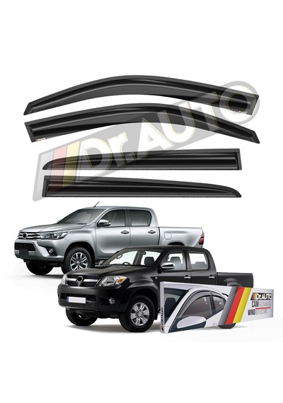 Toyota Hilux 2006-2015 Arası Cam Rüzgarlığı 4'lü