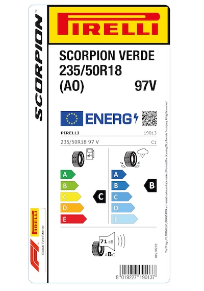 Pirelli 235/50R18 97V Ao Scorpıon Verde Yaz Lastiği 2025