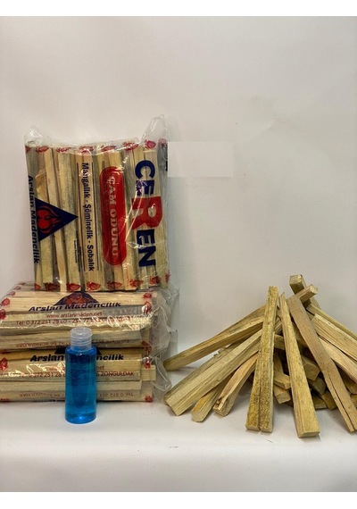 Tutuşturmalık Mangal.Şömine. Semaver Çam Odunu 6Lı Paket 2 Adet J