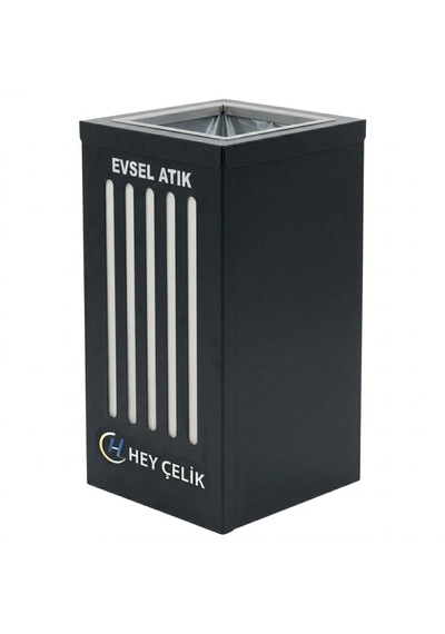 Sıfır Atık Geri Dönüşüm Kutusu Sak-681 Metal Atık Ayrıştırma Sistemi Hey Çelik