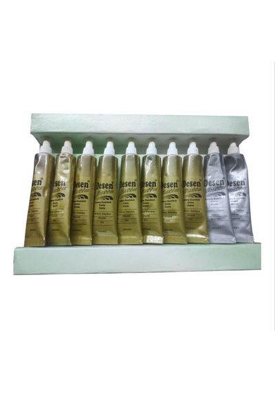 Desen Kumaş Boyası Kontürü Gümüş 20 Ml