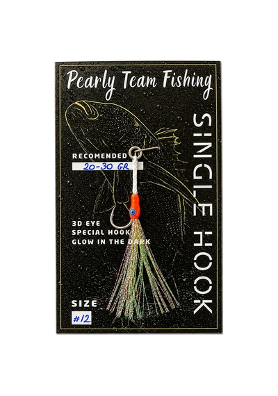 Pearly Team Fishing - Sıngle Hook 20gr - 30gr Turuncu - 929842467