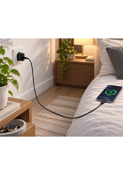 Flayse 25w Güç Çıkışlı Hızlı Şarj Adaptörü Ve Çift Uçlu Type-c Kablo Seti