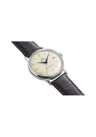 Orient Ra-ac0033y30b Kurmalı Otomatik Deri Kahverengi 41 Mm Erkek Kol Saati Gri