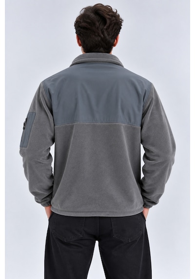 Parshey Erkek Softshell Polar Ceket Su Geçirmez Tam Fermuarlı Rahat Günlük Kullanım Çok Renkli