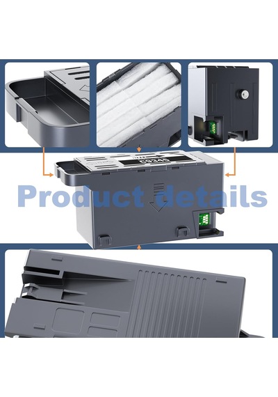 C9345 C12c934591 Mürekkep Bakım Kutusu, Ecotank Pro Wf-7820 Wf-7840 Et-16650 Et-5850 Et-5880 Et-16600 Et-5800 St-c8000 Ec-c7000 Ec-c7000000000 Ec-c700000 İçin 00 Yazıcı