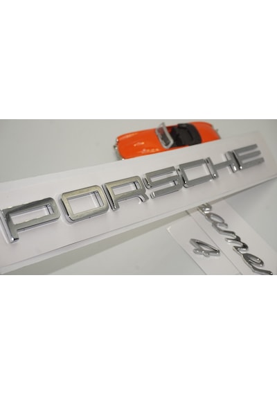 Porsche Panamera 4 Bagaj 3M 3D Abs Yazı Logo Amblem Seti (549214623)