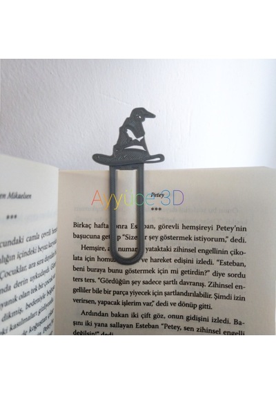 Ayyüce 3d, Harry Potter Wizarding World Seçmen Şapka Kitap Ayracı