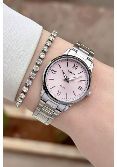 Casio Csıste253 Kadın Kol Saati Gümüş