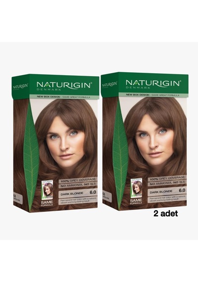 Naturigin Saç Boyası 6.0 Koyu Sarı 2 Adet
