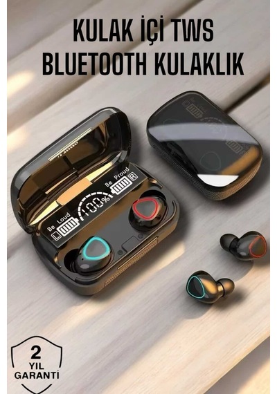 Bluetooth Bağlantılı Suya Dayanıklı, Uzun Pil Ömürlü Kablosuz Kulaklık Kulak Içi