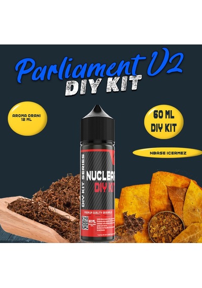 Nuclear Dıy Kit Parliment V2 Gıda Aroma 12 Ml Aroma İçerir 60 Ml