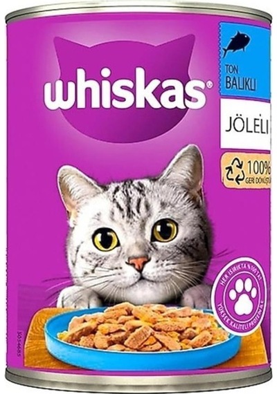 Whiskas Ton Balikli Yetişkin Kedi Konservesi 400 Gr