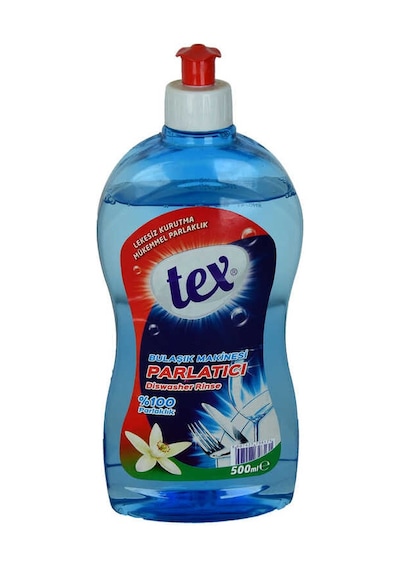 Bulaşık Makinesi Parlatıcı Lekesiz Kurutma Yüzde 100 Mükemmel Parlaklık 500 Ml