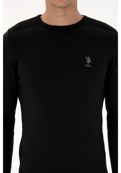 U.s. Polo Assn. Td01-bsk25 Siyah Erkek Kazak 2226959 Siyah