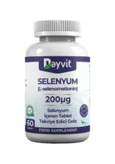 Dayvit Selenyum 200mcg 60 Tablet