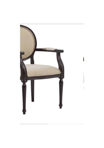 Bengimobilya Sandalye Zus035 Tam Kolçak Madalyon Model Kare Örgü Kumaş Yum