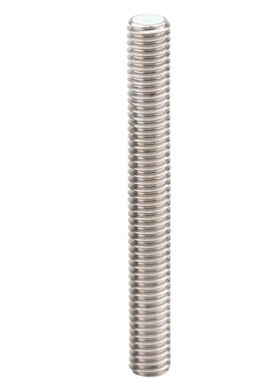 Koodmax 2adet 3d Yazıcı M6 Boğaz Ptfe Boru Paslanmaz Çelik Mk8 Besleme Tüpü Memesi Boğazı 50x6mm