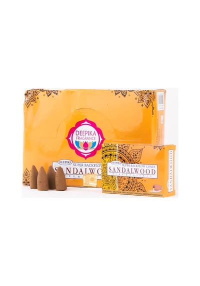 Sandalwood Geri Akışlı Şelale Tütsü Backflow