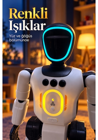Uzaktan Kumandalı Robot Oyuncak El Hareketiyle Kontrol Özellikli Tkndy-bsva4969 Belirtilmemiş