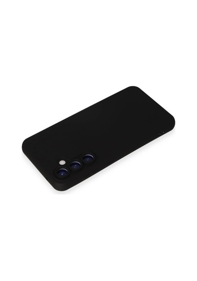 Herşeytrend Samsung Galaxy Uyumlu S24 Plus Kılıf Nano İçi Kadife Silikon - Siyah Çok Renkli