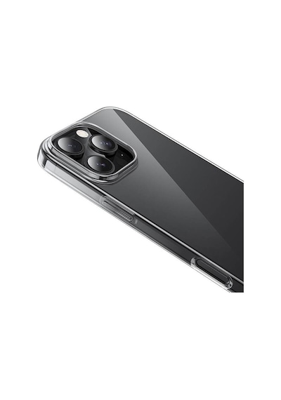 Apple İphone 16 Pro Uyumlu Kılıf Zebana Şeffaf Soft Silikon Kılıf Şeffaf