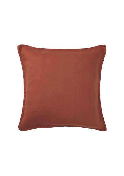 Ikea Edytag Yastık Kılıfı 50 X 50 Cm Kahverengi Kırmızı Kiremit