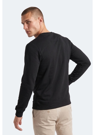 Slazenger Gabıno I Erkek Siyah Sweatshırt