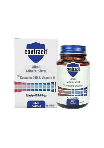 Contracit Koenzim Q10 ve Vitamin D Gida Takviyesi 90 Tablet