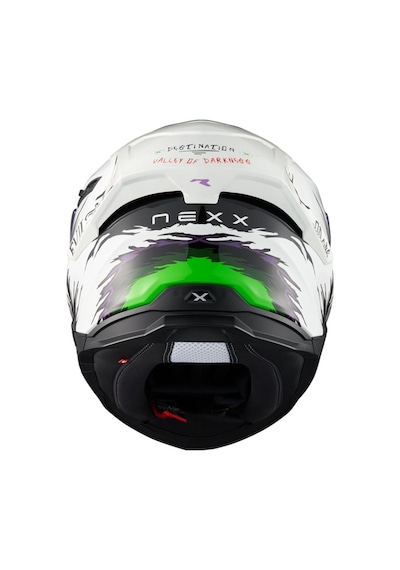 Nexx Y.100R Night Rider Kapalı Motosiklet Kaskı Beyaz