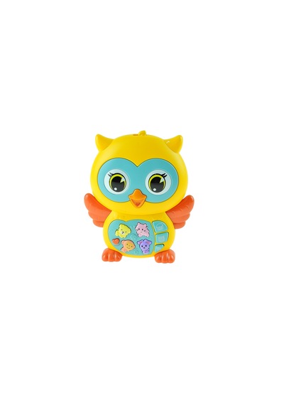 Oyuncak Sevimli Mini Baykuş Işıklı Sesli 15 Cm