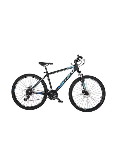 Carraro Force 650 Erkek Dağ Bisikleti 381h Hd 26 Jant 24 Vites Mat Siyah Mavi Açık Mavi Gümüş Siyah