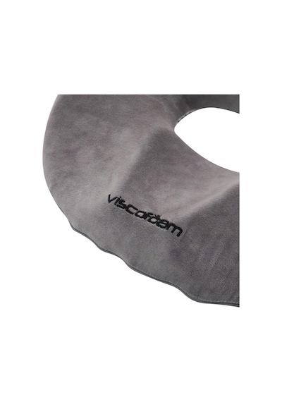 Viscofoam Ultralüks Ortopedik Oturma Simidi Kuyruk Sokumu Yastığı Visco Oturma Simidi - Gri