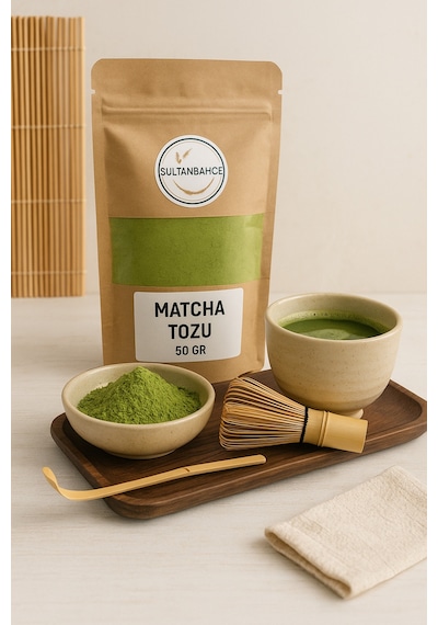 Matcha 50 Gr - %100 Saf Matcha - Vegan - Katkısız, Koruyucusuz