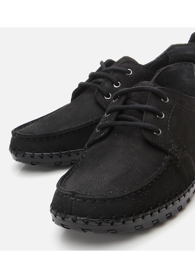 Hotiç Erkek Nubuk Deri Siyah Rahat Günlük Loafer 02ayh305570a100 Siyah-black Siyah