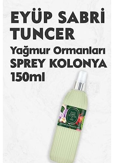 Eyüp Sabri Tuncer Yağmur Ormanları Kolonyası Sprey 150 Ml