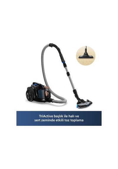 Philips 7000 Serisi Marathon Daily Torbasız Elektrikli Süpürge, 750w, Powercyclone 8, Alerji Kilit Sistemi, Carpetclean Diğer Philips 7000 Serisi Marathon Daily Torbasız Elektrikli Süpürge, 750w, Powercyclone 8, Alerji Kilit Sistemi, Carpetclean Diğer