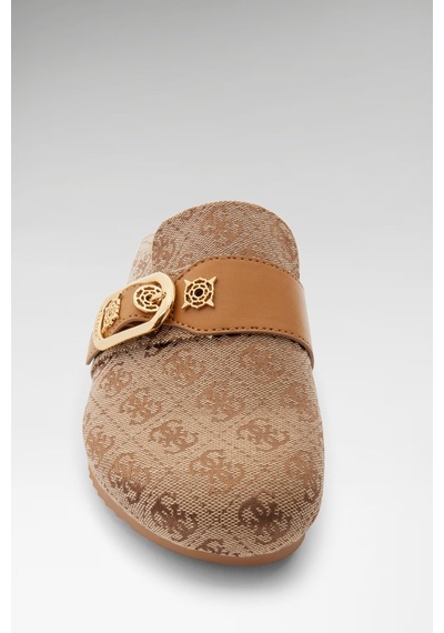 Guess Galavanta Kadın Kapalı Terlik Flpgalfal06 Flpgalfal06 Bej