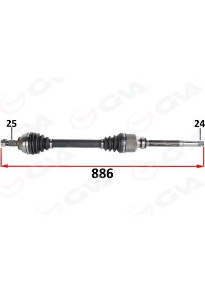 Komple Aks Ön Sağ Psa 301 1.6 Hdı 100 Ps Euro 6 18-