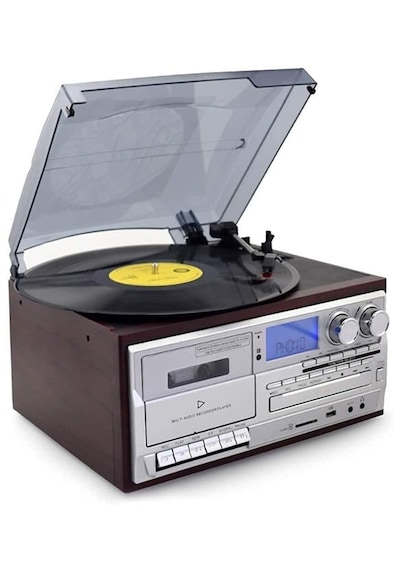 Knstar KN-110 Bluetooth CD Kaset USB Radyo Özellikli Pikap