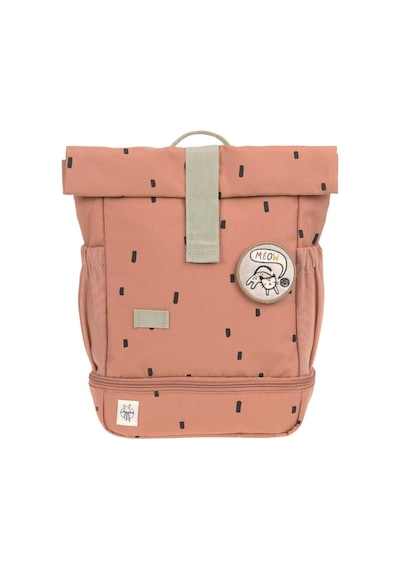 Lassig Happy Prints Mini Rolltop Sırt Çantası Caramel Çok Renkli