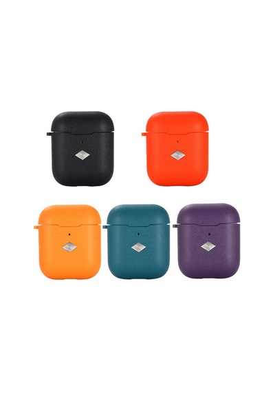 Apple AirPods Uyumlu Zore Airbag 19 Kılıf Mor