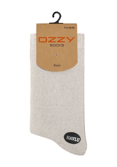 Ozzy Socks Kışlık Dayanıklı Topuk ve Burun Kadın Havlu Soket Çorap 4'lü Çok Renkli