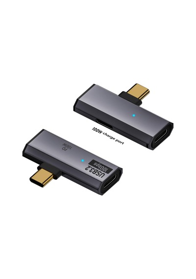 Type C To 2 Usb3.2 100w 10gbps Veri Aktarımı Kulaklık Müzik Dinleme Dönüştürücü Çevirici Otgcc