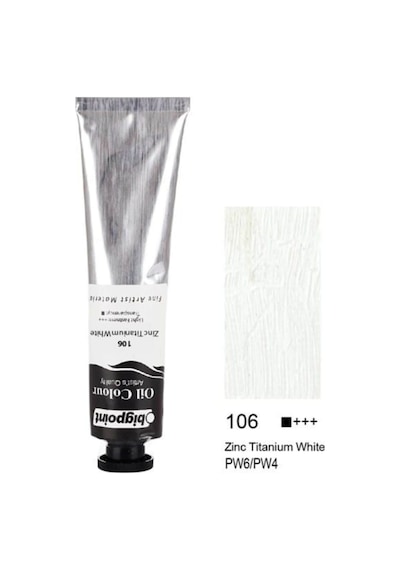 Yağlı Boya 45 Ml Zinc Titanium White 106