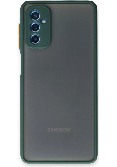 Newface Samsung Galaxy Uyumlu M52 5g Kılıf Montreal Silikon Kapak Semeglbl - 25 - Yeşil