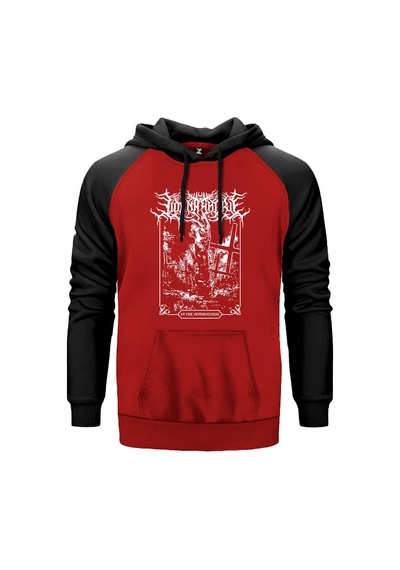 Lorna Shore In The Nothıngness Gri Renk Reglan Kol Sweatshirt