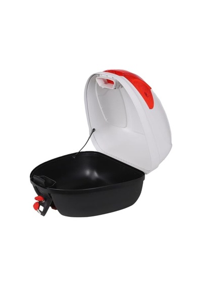 Arwic Motosiklet Çantası Arka Motosiklet Bagajı Cv34 Beyaz Diğer